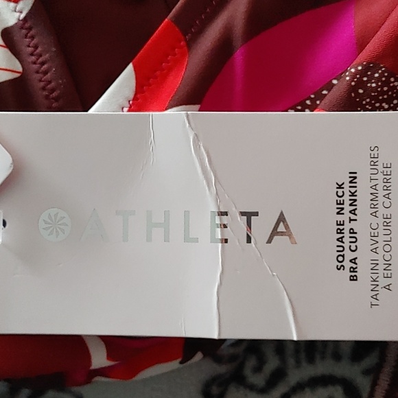 Athleta Tankini. Top 34DD.  NWT - Picture 6 of 7